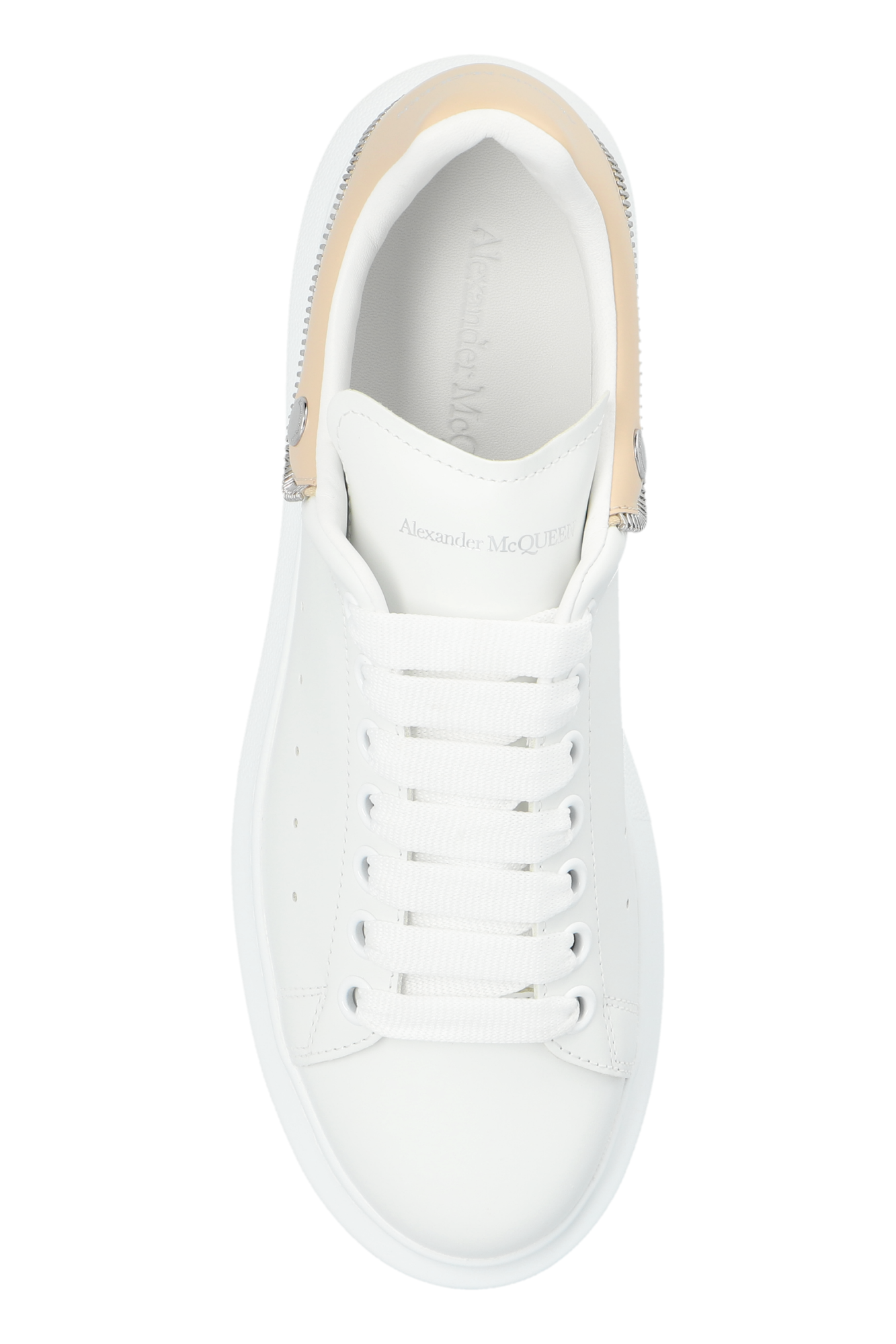 White Sneakers with logo Alexander McQueen Vitkac Italy